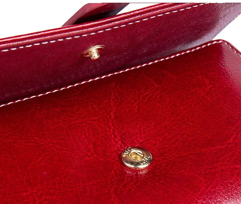 Carteira Feminina em Couro Legítimo - Evelyne