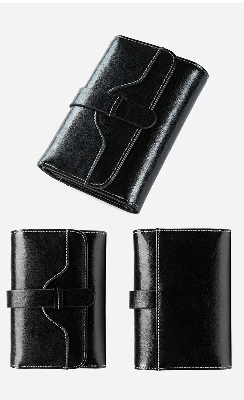 Carteira Feminina em Couro Legítimo - Evelyne